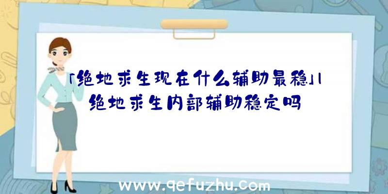 「绝地求生现在什么辅助最稳」|绝地求生内部辅助稳定吗